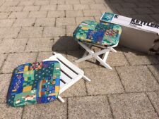 KETTLER-TABOURET DE JARDIN +COUSSIN-ALUMINIUM-Kettalux Plus-GARTENHOCKER +KISSEN