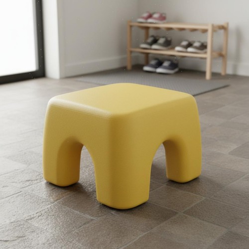 Tabouret mousse texturé - en,
