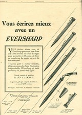 Publicité ancienne stylo
