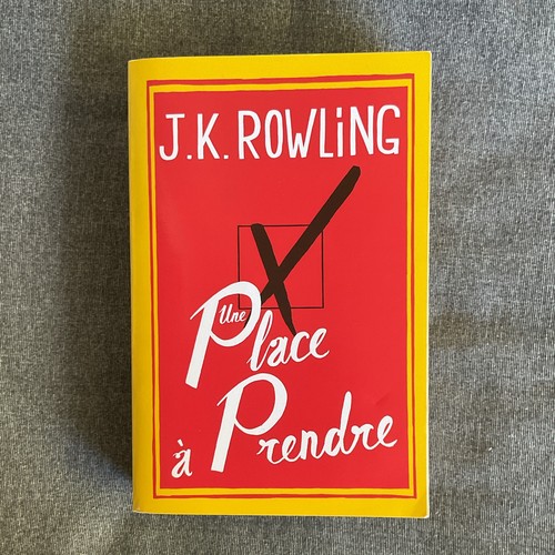 Livre une place prendre - livre,