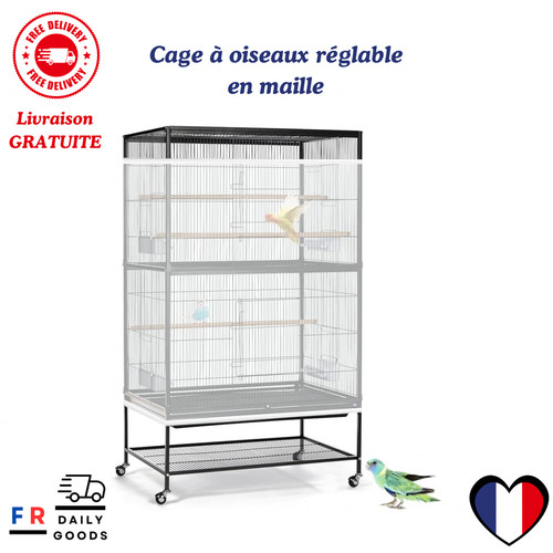 Extra large cage oiseaux - large, À