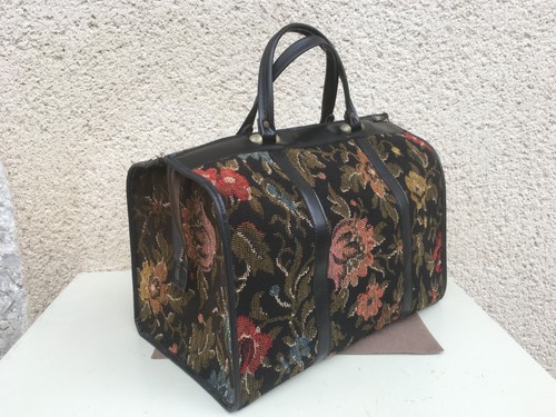 Ancien sac main motif - à,
