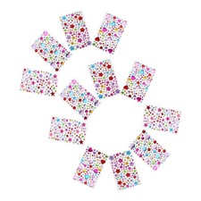 12 Pcs Autocollants De Pierres