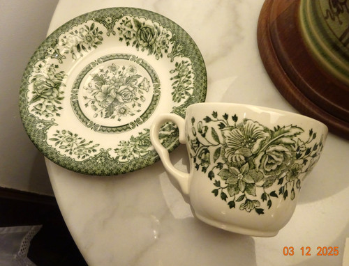 Tasse soucoupe ironstone - tasse, et