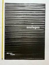 Pierre Soulages at Centre Pompidou 2009 vintage poster