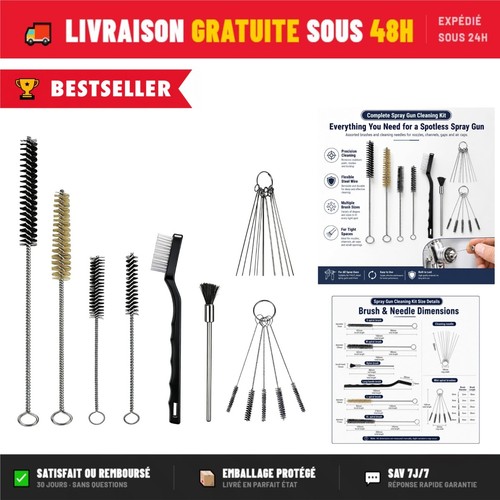 Kit nettoyage pistolet - , à