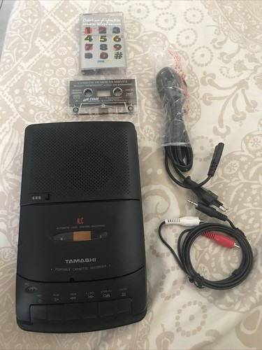 Lecteur cassette tamashi alc - cassette,
