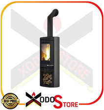 Poêle à Bois 5 Étoiles Edilkamin Tally Evo Acier Pierre - Envoyer Mail X