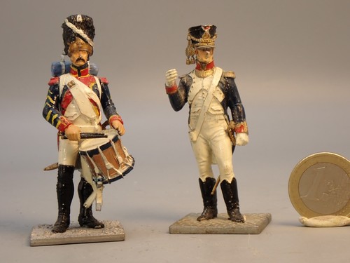 Plomb figurines artistes - d,