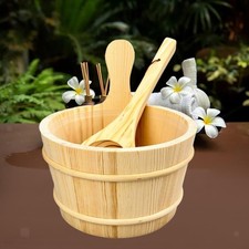 Seau de douche en tonneau et