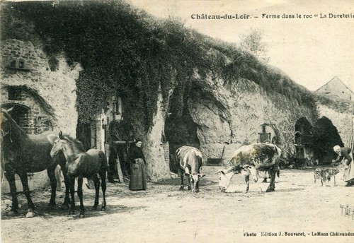 Carte montval sur - carte, ferme