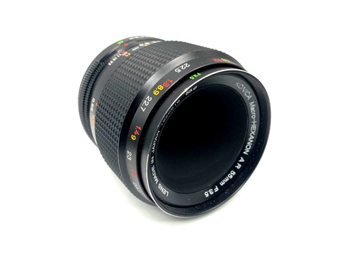 Konica 55mm 5 - 1:3.5, objectif