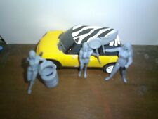 Compatible SCALEXTRIC CARRERA figurine 1/32  3 figurines non peintes