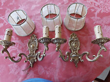 paire appliques en bronze