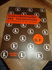 Caractéristiques des transistors au germanium et au silicium Ed Radio