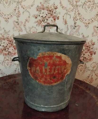 Jouet ancien lessiveuse galva - lessiveuse,