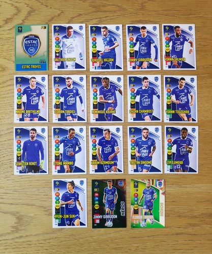 Panini lot estac troyes - lot,