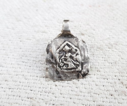 Vintage argent amulette - vintage,