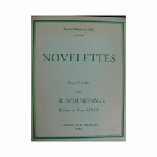 SCHUMANN Robert Novelettes Piano partition sheet music score