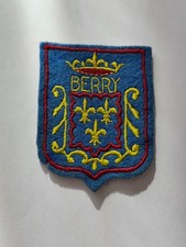 ancien écusson brodé vintage