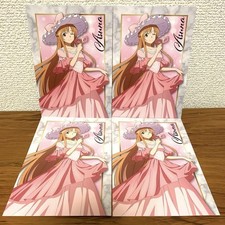 Lot de 4 cartes postales bonus Sword Art Online Princess Cafe Asuna