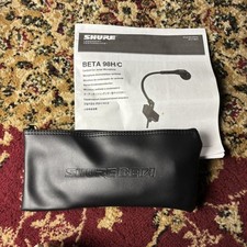 Condensateur cardioïde pour microphone d'instrument Shure BETA 98H/C d'occasion