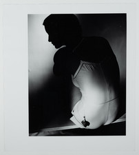 Horst P. Horst, Courreges bathing suit, Paris, 1978 Vintage print Tirage argen