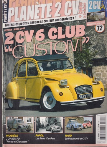 Planete 2cv cv azu - planete,