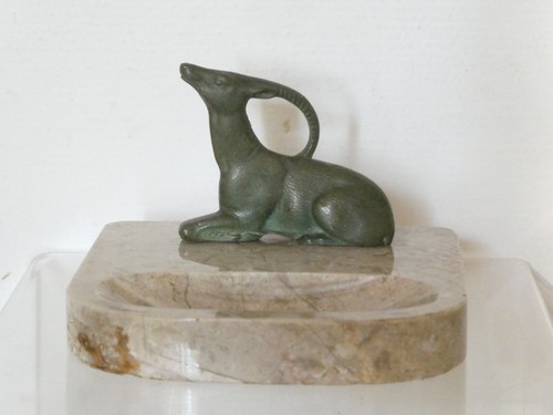 Vide poche cendrier marbre - vide-poche,
