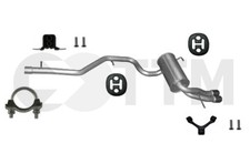 Silencieux Arriere+ pour AUDI