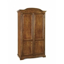 Armoire À Portes Battantes Art Povera Chapeau Gendarme Noyer Foncé Ou Blanc Mat