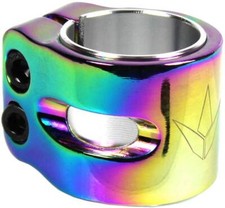 Blunt Twin Slit Stunt-Scooter Clamp Enfant Roller Guidon Klemme 32/35 Neochrom