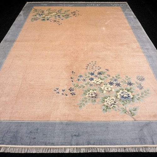 Tapis soie chine 354 - tapis,