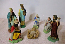 SANTON CRECHE DEVINEAU LOT DE