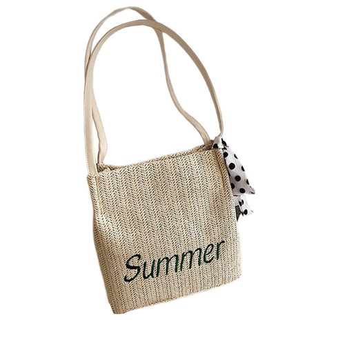 Sac main cabas paille - sac,