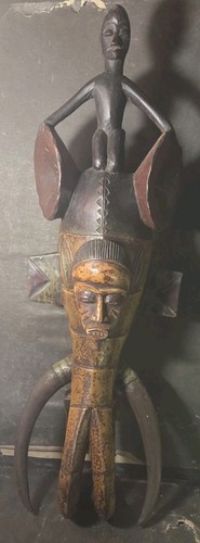 Masque africain bois style - africain,