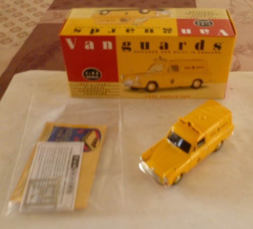 Vanguards ford anglia - van, "
