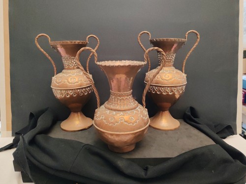 Ensemble vase cuivre - ensemble,