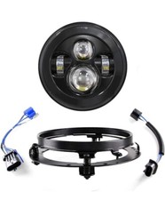 1X LED Motorcycle Headlight H4
