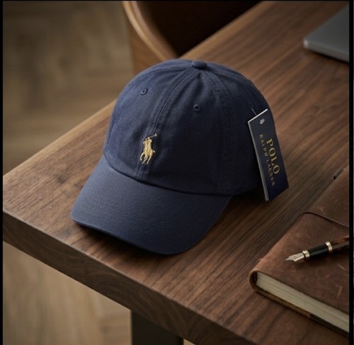Casquettte ralph lauren bleu - casquettte,