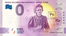 Billet Souvenir 2023 France Marie Curie - Maria Salomea Sklodowska