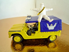 Voiture miniature citroen méhari MICHELIN "jeux de plage" échelle 1/43 Altaya