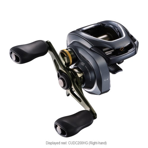Reel shimano curado 201 - dc, xg