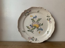 ancienne assiette en faience