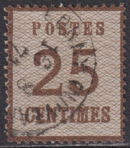 France alsace lorraine n 7 - alsace-lorraine, n°7
