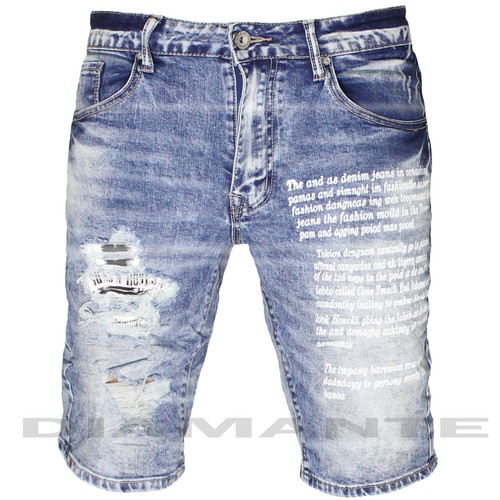 Bermuda jeans homme denim - homme,