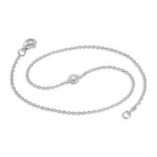 Chaîne de Cheville en Argent