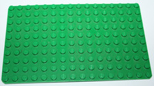 Lego Vintage Green Baseplate 10x16 ref bp01 set 590 374 Fire Station Rare