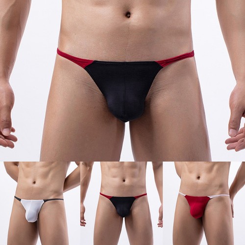 String bikini homme pochette