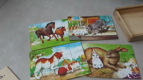 Petits puzzles bois - puzzles, en